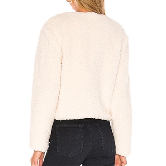 Jack by BB Dakota Cream Teddy Jacket - Picture 7 of 14